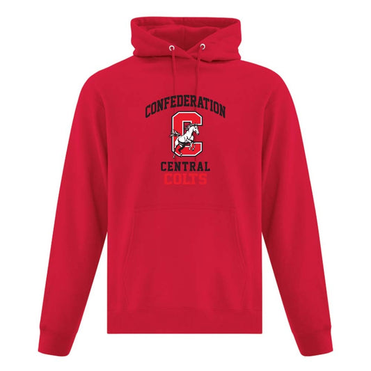 Confederation Central Adult Fleece Hooded Sweatshirt