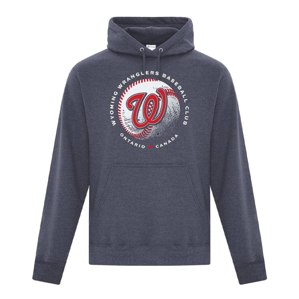 Wyoming Wranglers Adult Fleece Hooded Sweatshirt