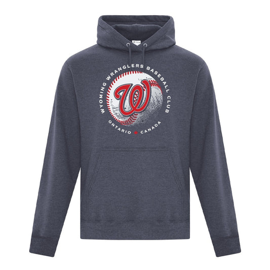 Wyoming Wranglers Adult Fleece Hooded Sweatshirt