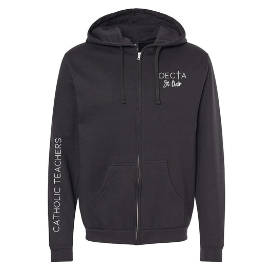 OECTA St. Clair Adult Zipper Fleece Hoodie