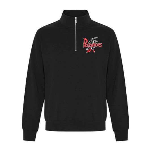 Lambton Shores Predators Adult Everyday Fleece 1/4 Zip Sweatshirt
