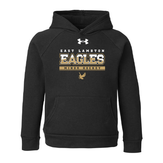 East Lambton Minor Hockey Youth Under Armour Rival Fleece Hooded Sweatshirt