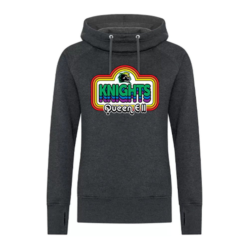 Queen Elizabeth II Sarnia Staff Ladies' EsActive Vintage Hooded Sweatshirt