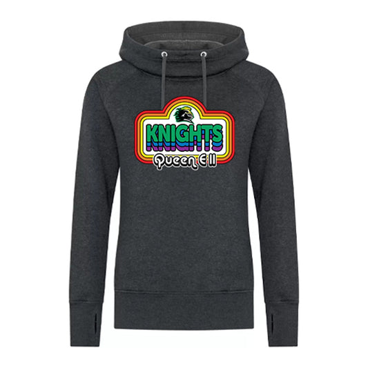 Queen Elizabeth II Sarnia Staff Ladies' EsActive Vintage Hooded Sweatshirt