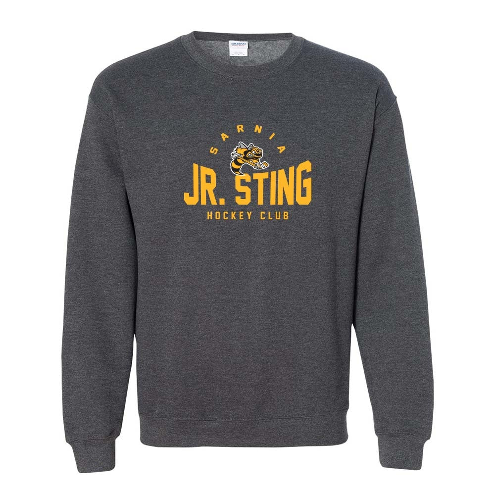 Sarnia Jr Sting Adult Heavy Blend Crewneck Sweatshirt