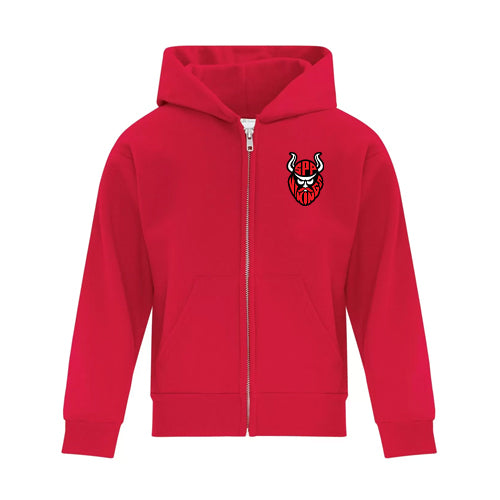 St Philip Youth Everyday Fleece Full Zip Hooded Sweatshirt