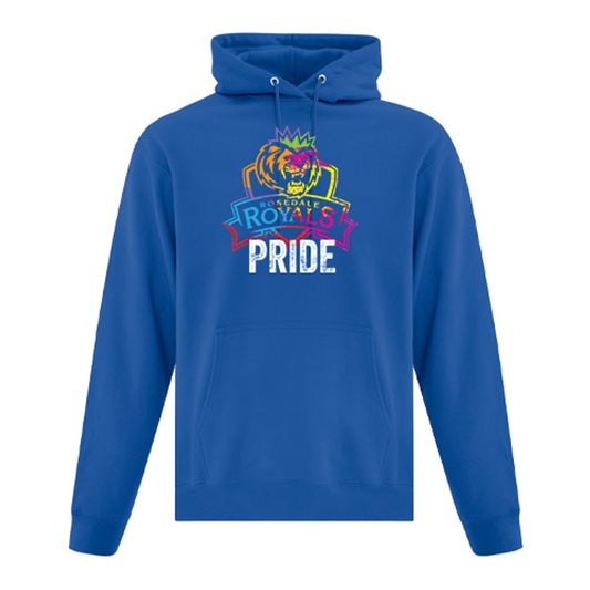 Rosedale Pride Adult Everyday Fleece Hooded Sweatshirt