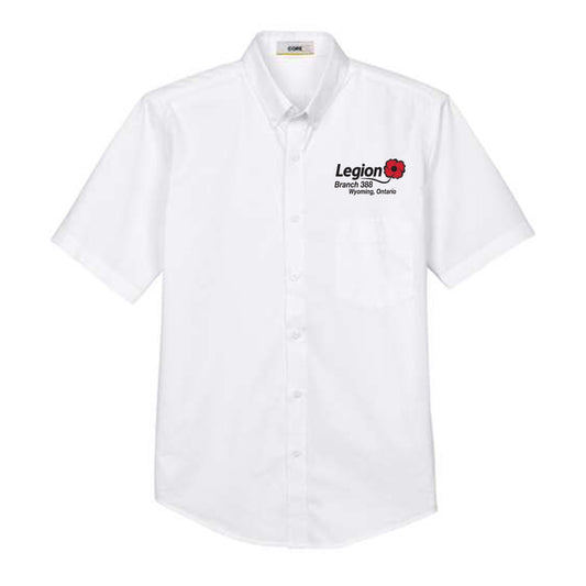 Wyoming Legion Branch 388 Adult Short-Sleeve Twill Shirt