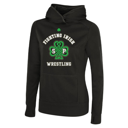 St. Pats Wrestling Ladies' Game Day Fleece Hooded Sweatshirt