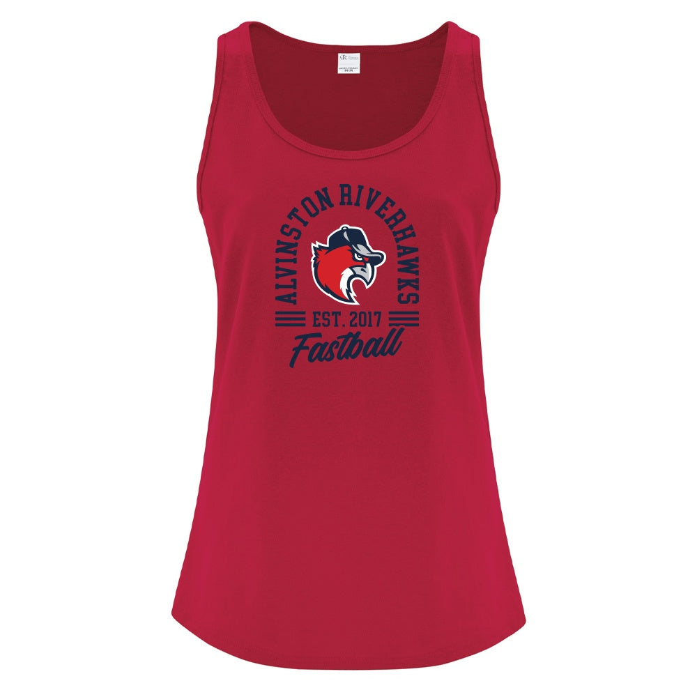 Alvinston Riverhawks Ladies' Cotton Tank Top