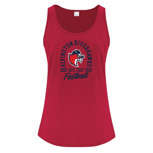 Alvinston Riverhawks Ladies' Cotton Tank Top