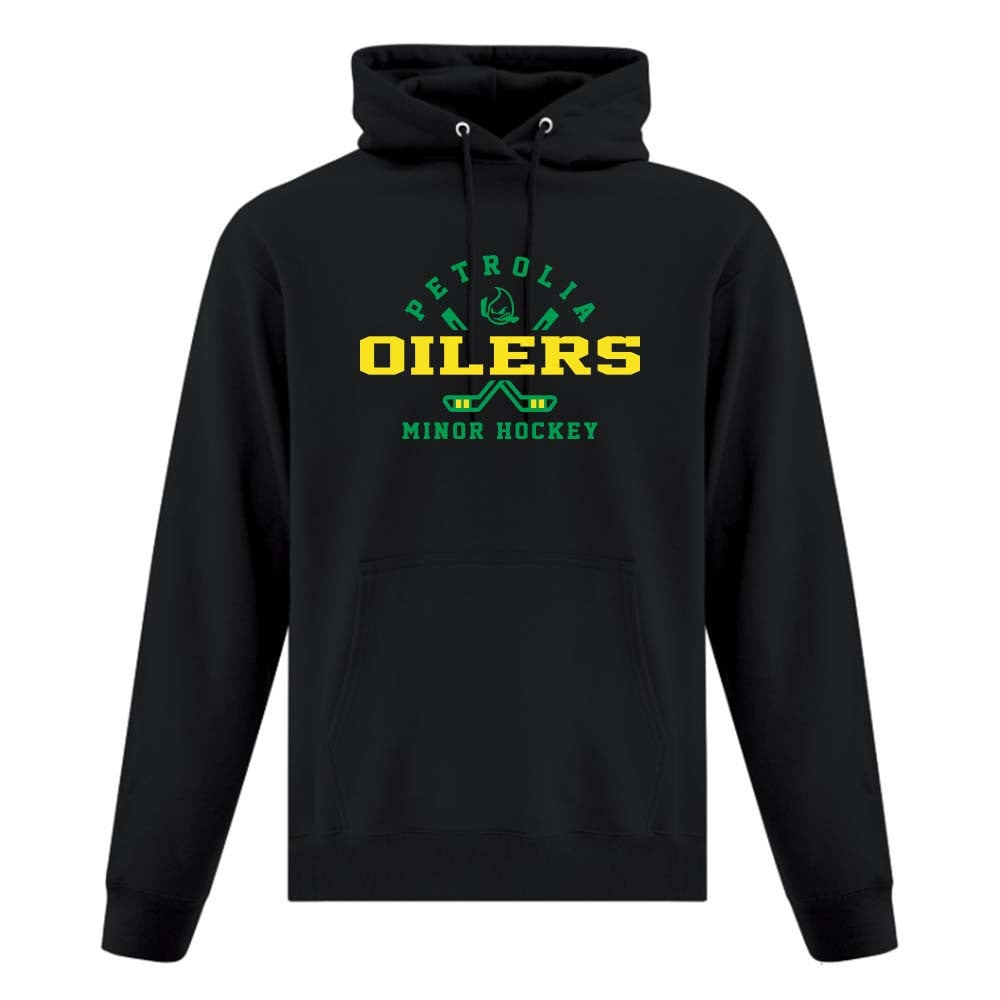 Petrolia Minor Hockey Adult Fleece Hooded Sweatshirt