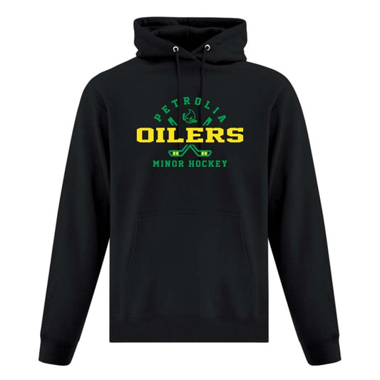 Petrolia Minor Hockey Adult Fleece Hooded Sweatshirt
