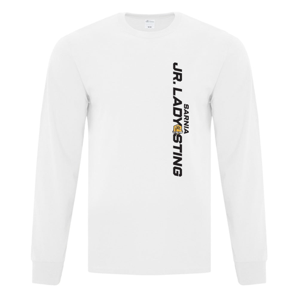 Jr Lady Sting Adult Everyday Cotton Long Sleeve T-Shirt