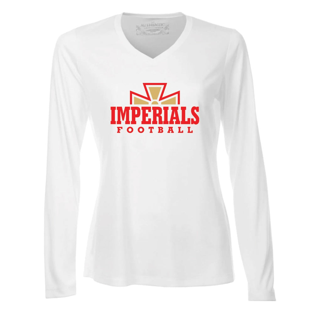 Sarnia Imperials Ladies' Pro Team Long Sleeve V-Neck T-Shirt