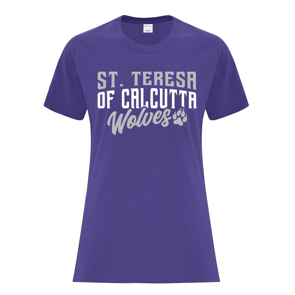 St. Teresa of Calcutta Ladies' Cotton T-Shirt