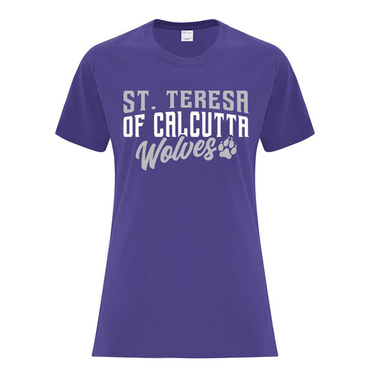 St. Teresa of Calcutta Ladies' Cotton T-Shirt