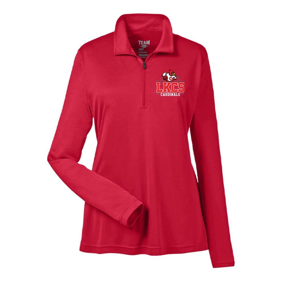 Lambton Kent Composite School Ladies' Zone Performance Quarter-Zip Pullover