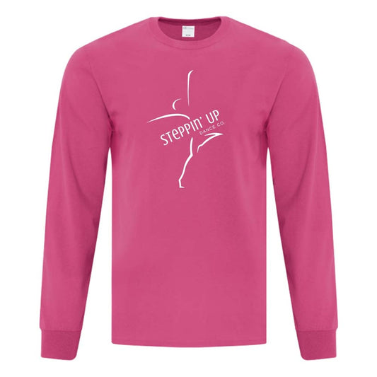 Steppin' Up Dance Youth Cotton Long Sleeve