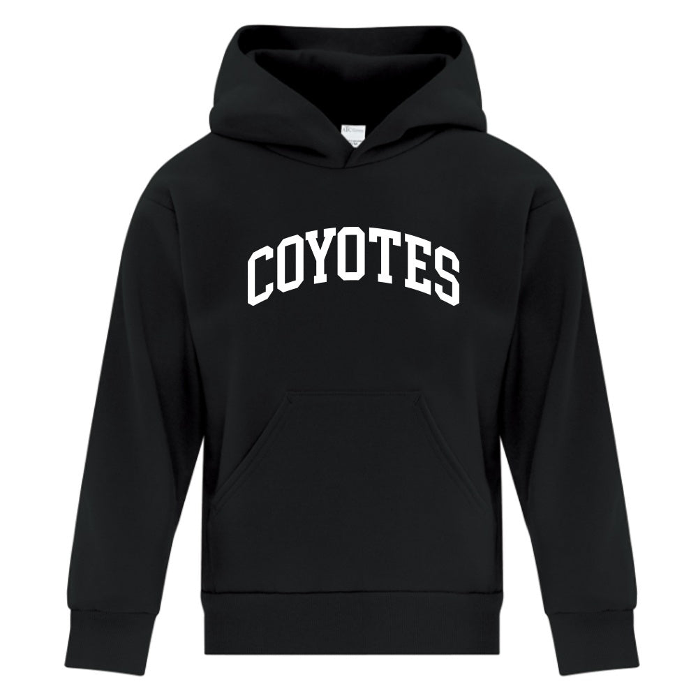 Point Edward Coyotes Youth Fleece Hooded Sweatshirt