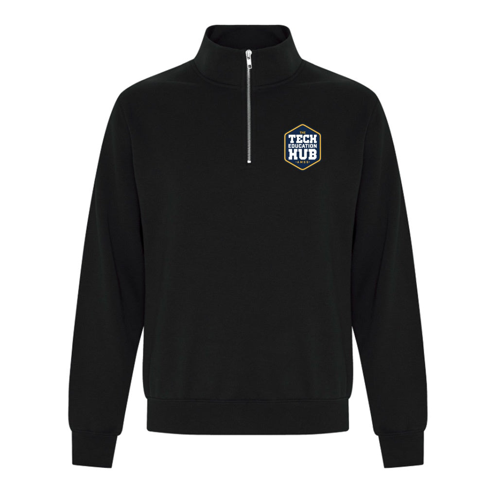 Technological Education Hub Adult Fleece 1/4 Zip Sweatshirt