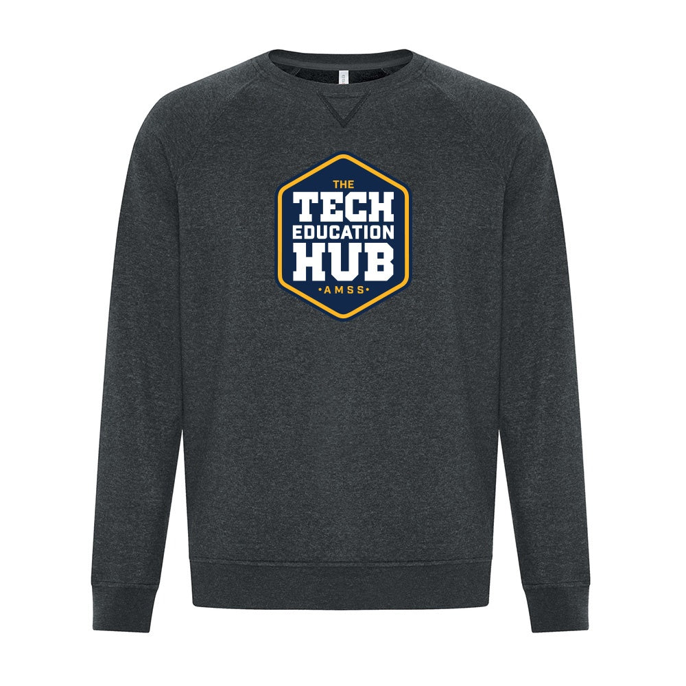 Technological Education Hub Adult ESActive Vintage Crewneck Sweatshirt