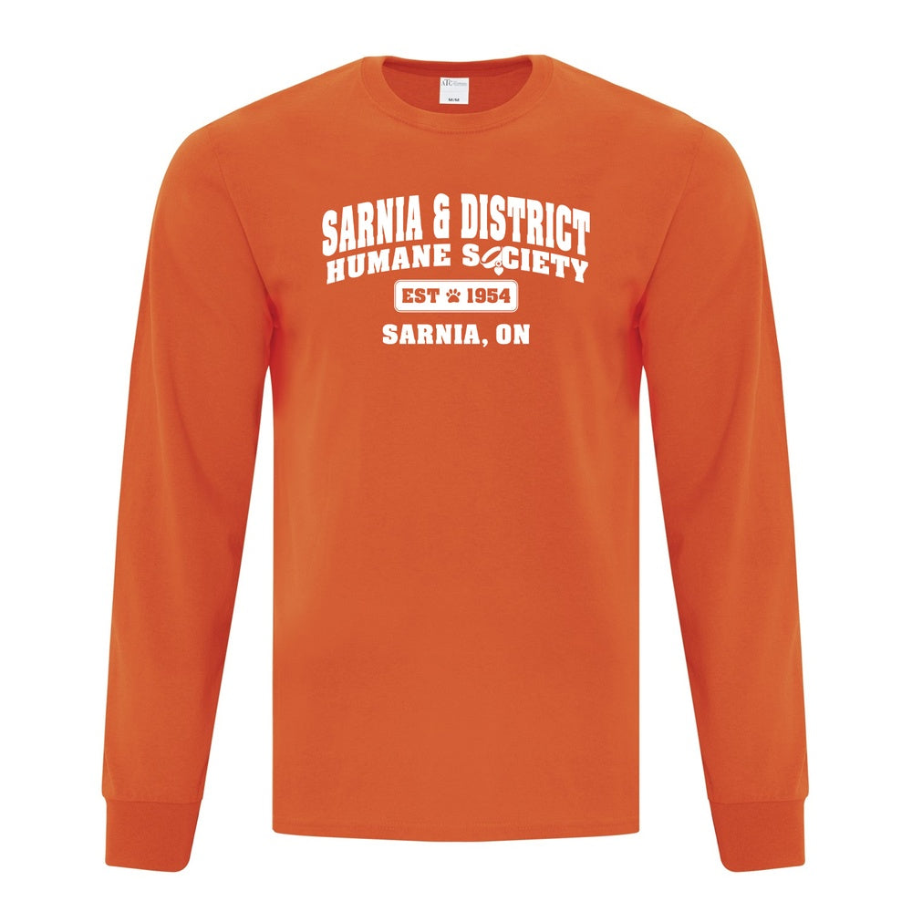 Sarnia Humane Society Youth Everyday Cotton Long Sleeve T-Shirt