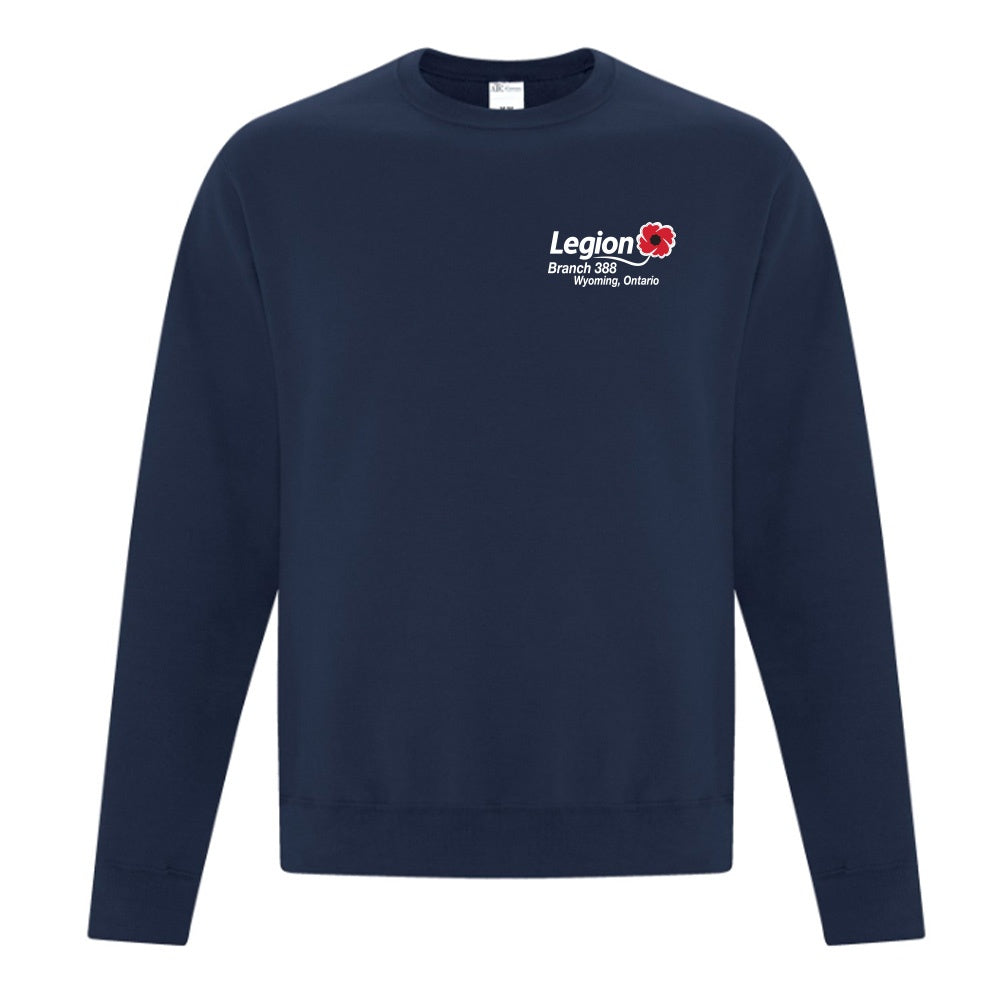 Wyoming Legion Branch 388 Adult Fleece Crewneck Sweatshirt