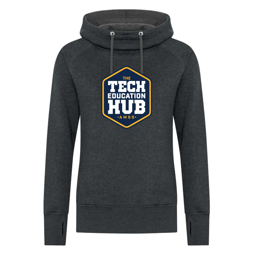 Technological Education Hub Ladies' ESActive Vintage Hooded Sweatshirt
