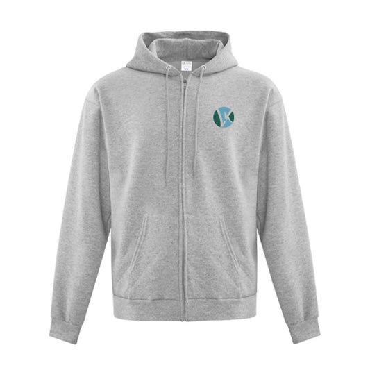 LKDSB Adult Everyday Fleece Full Zip Hooded Sweatshirt