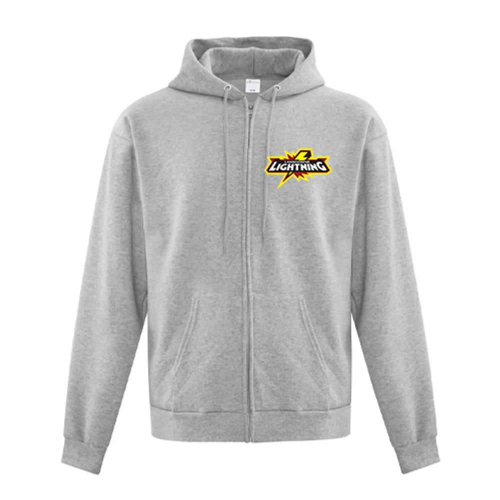 Lansdowne Adult Everyday Fleece Full Zip Hooded Sweatshirt