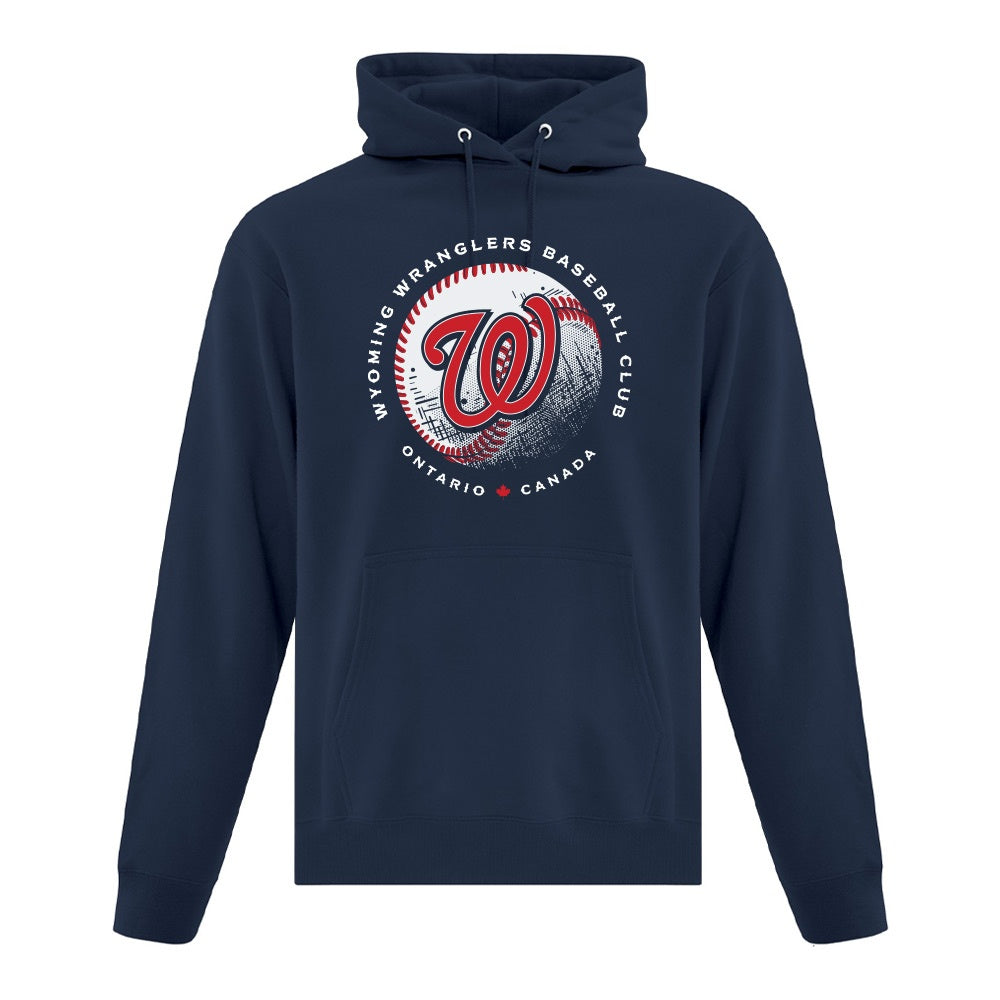 Wyoming Wranglers Adult Fleece Hooded Sweatshirt