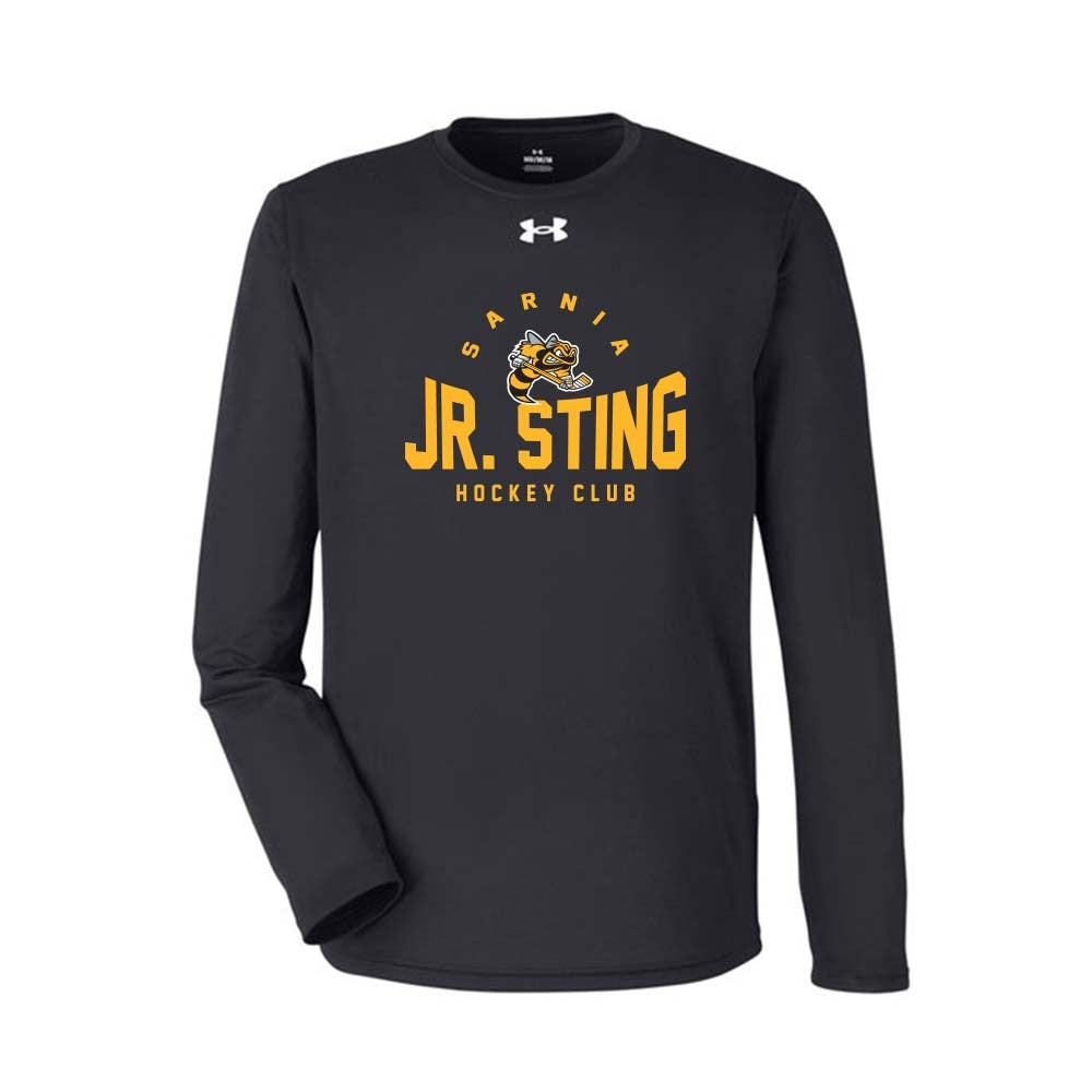 Sarnia Jr Sting Youth Under Armour Tech Team Long Sleeve
