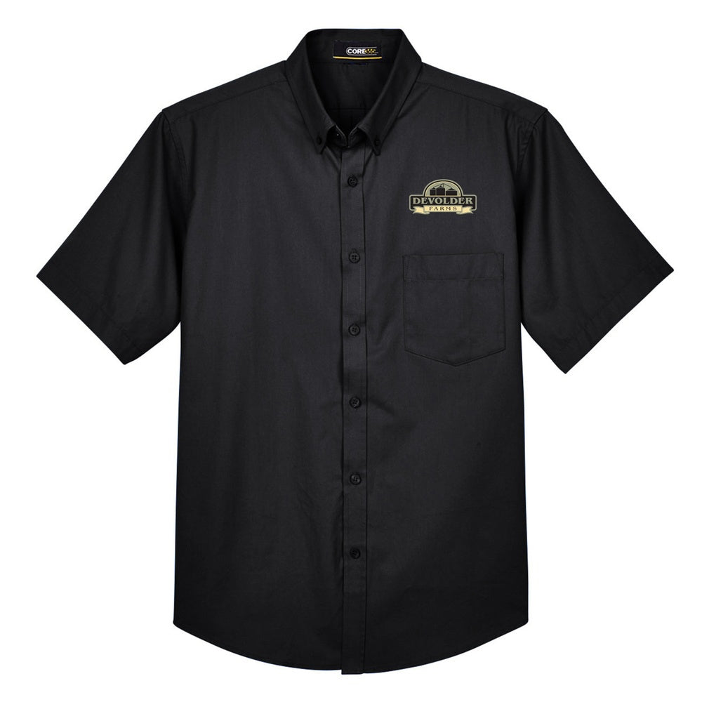Devolder Farms Adult Optimum Short-Sleeve Twill Shirt