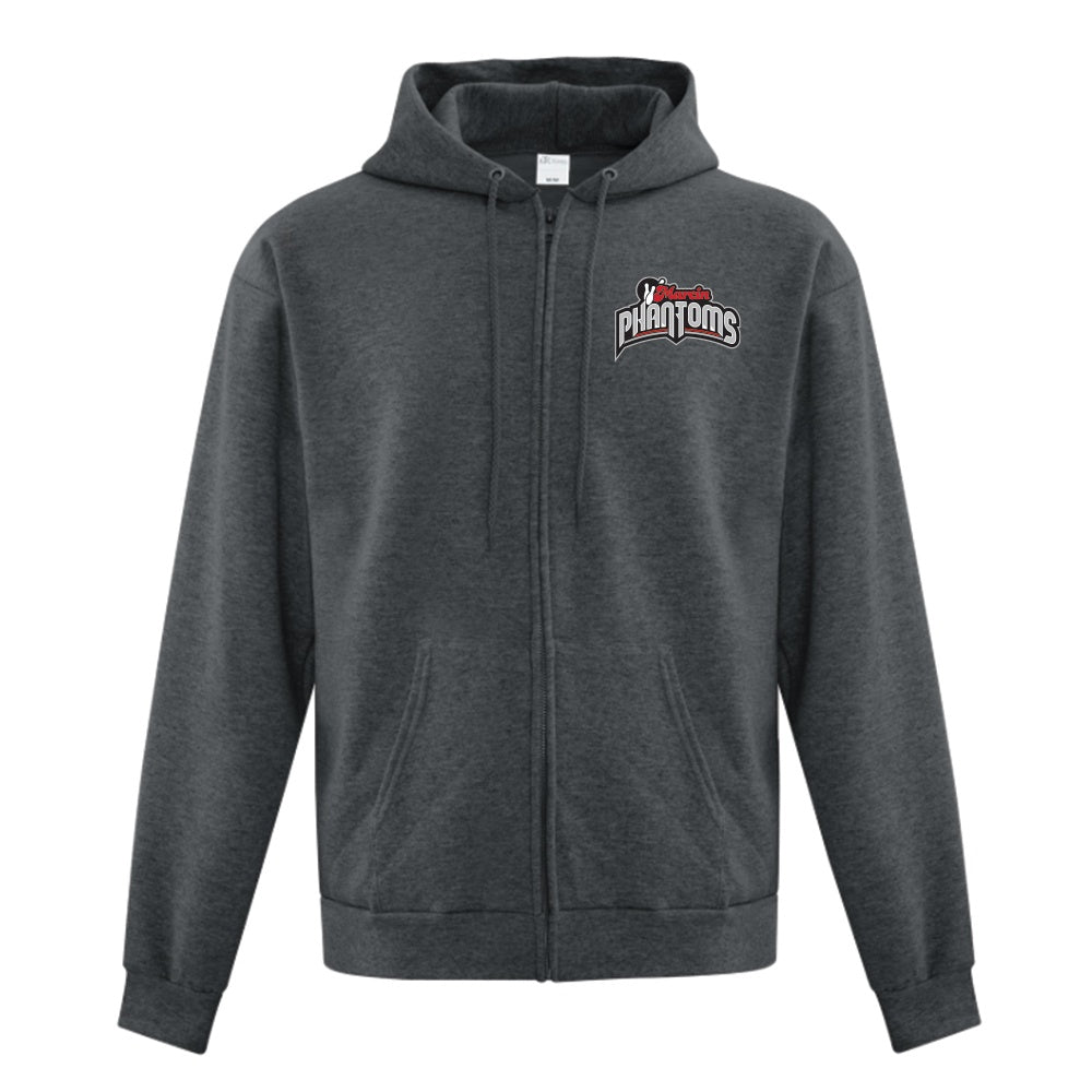 Marcin Bowl Adult Everyday Fleece Full Zip Hooded Sweatshirt