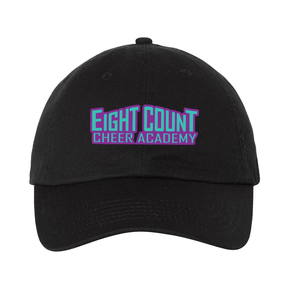 Eight Count Cheer Adult Bio-Washed Classic Dad Hat