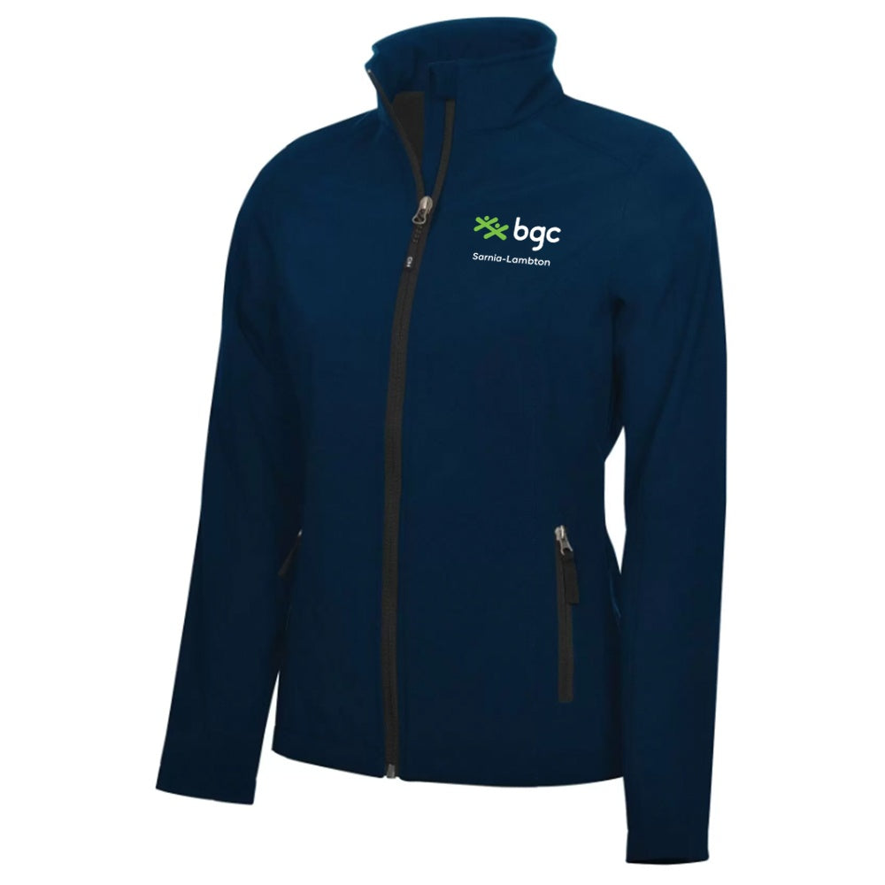 BGC Ladies' Everyday Water Repellent Ladies Soft Shell Jacket
