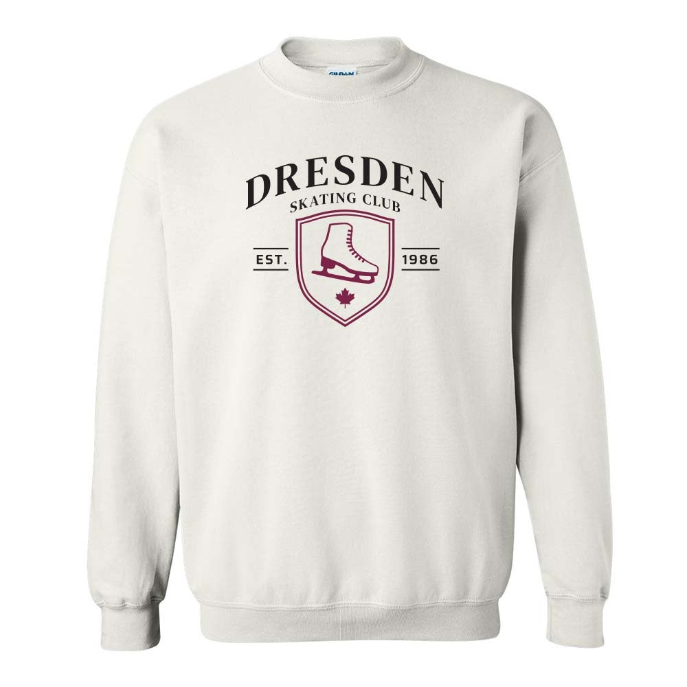 Dresden Skating Club Youth Heavy Blend Crewneck Sweatshirt