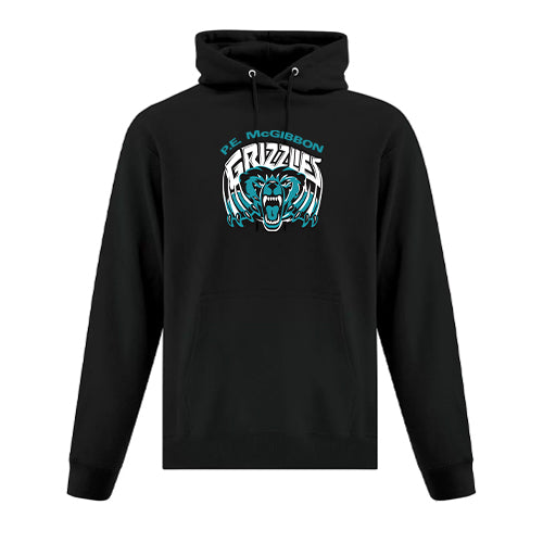 PE McGibbon Staff Adult Everyday Fleece Hooded Sweatshirt