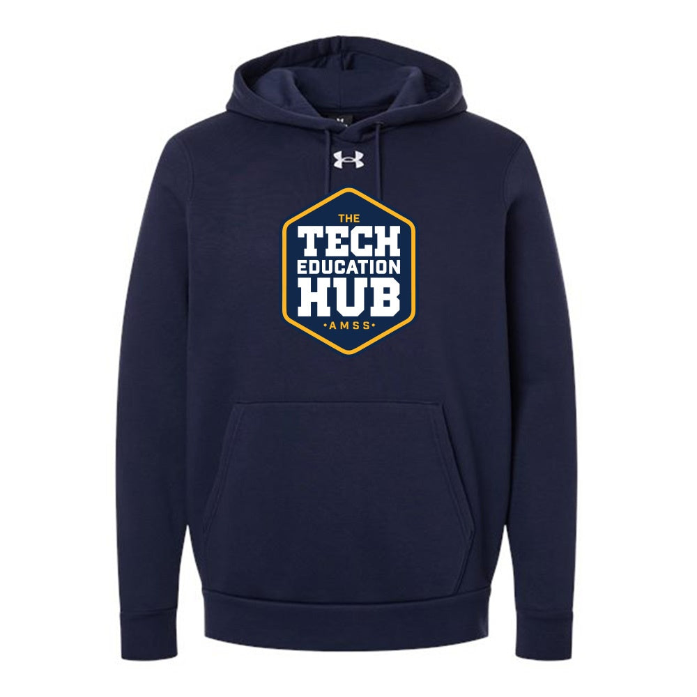 Technological Education Hub Adult Under Armour Team Icon Fleece Hooded Sweatshirt