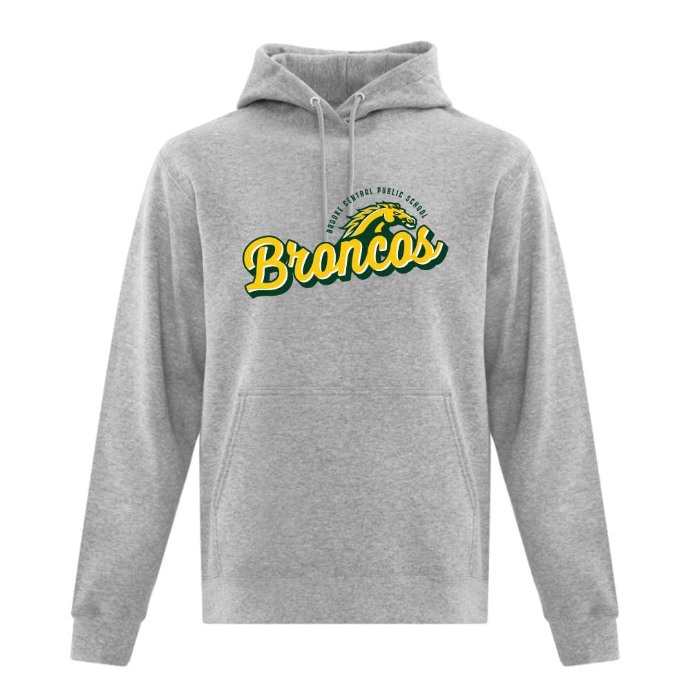 Brooke Central Adult Fleece Hooded Sweatshirt