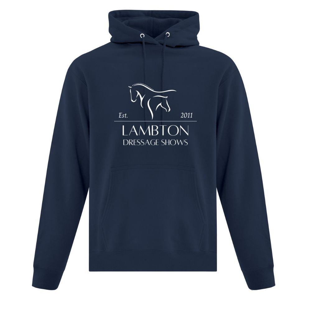 Lambton Dressage Shows Adult Fleece Hooded Sweatshirt