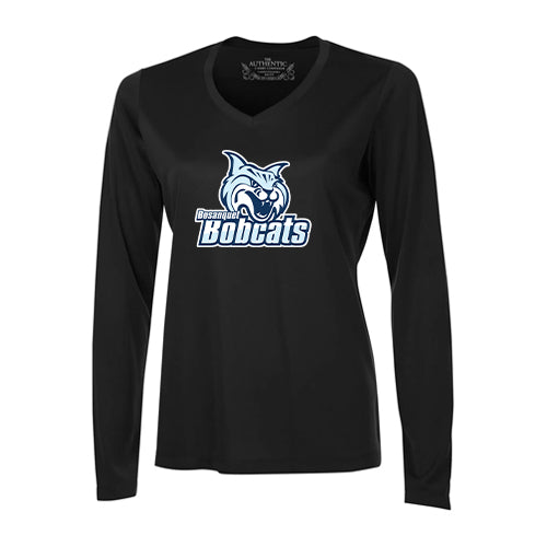 Bosanquet Ladies' Pro Team Long Sleeve V-Neck T-Shirt