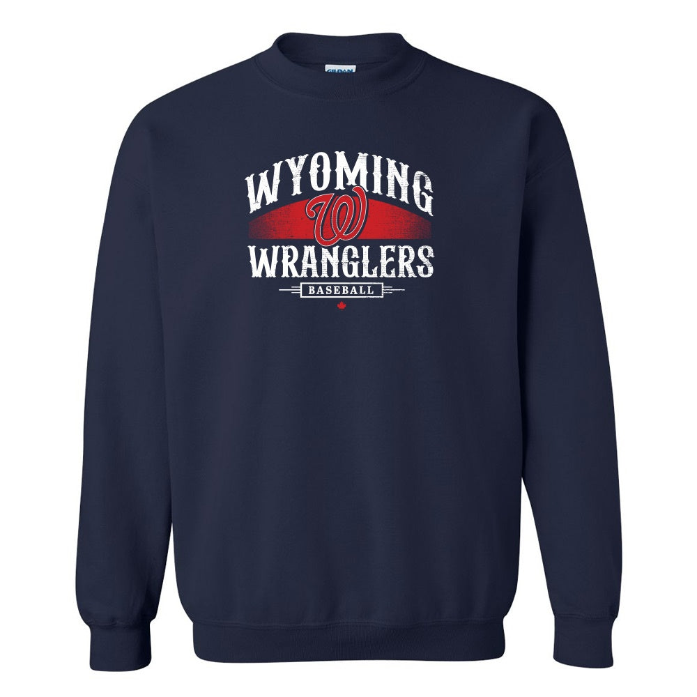 Wyoming Wranglers Youth Crewneck Sweatshirt