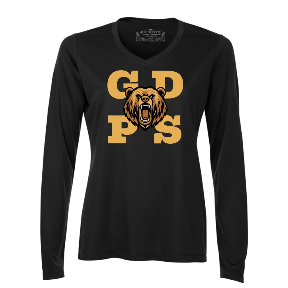 Gregory Drive Ladies' Pro Team Long Sleeve V-Neck