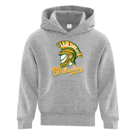 Wallaceburg Minor Baseball Youth Everyday Fleece Hooded Sweatshirt