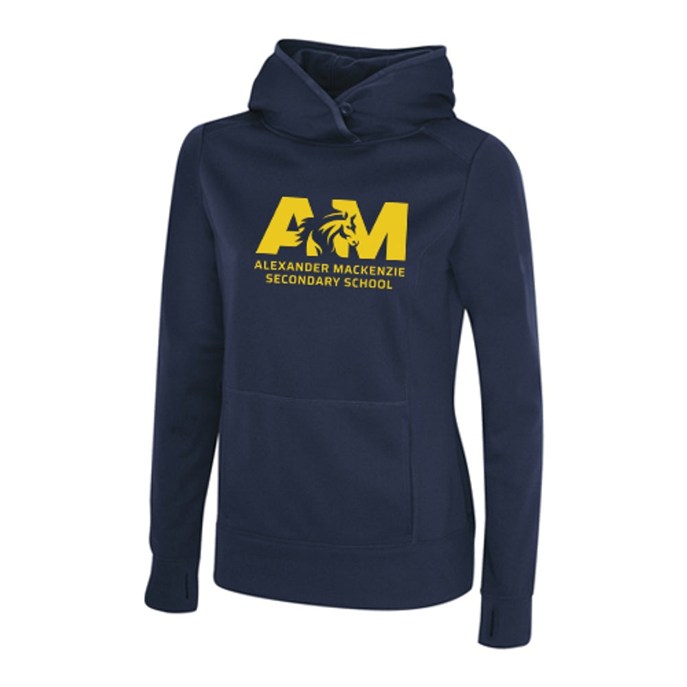 Alexander Mackenzie Ladies' Game Day Fleece Hooded Sweatshirt