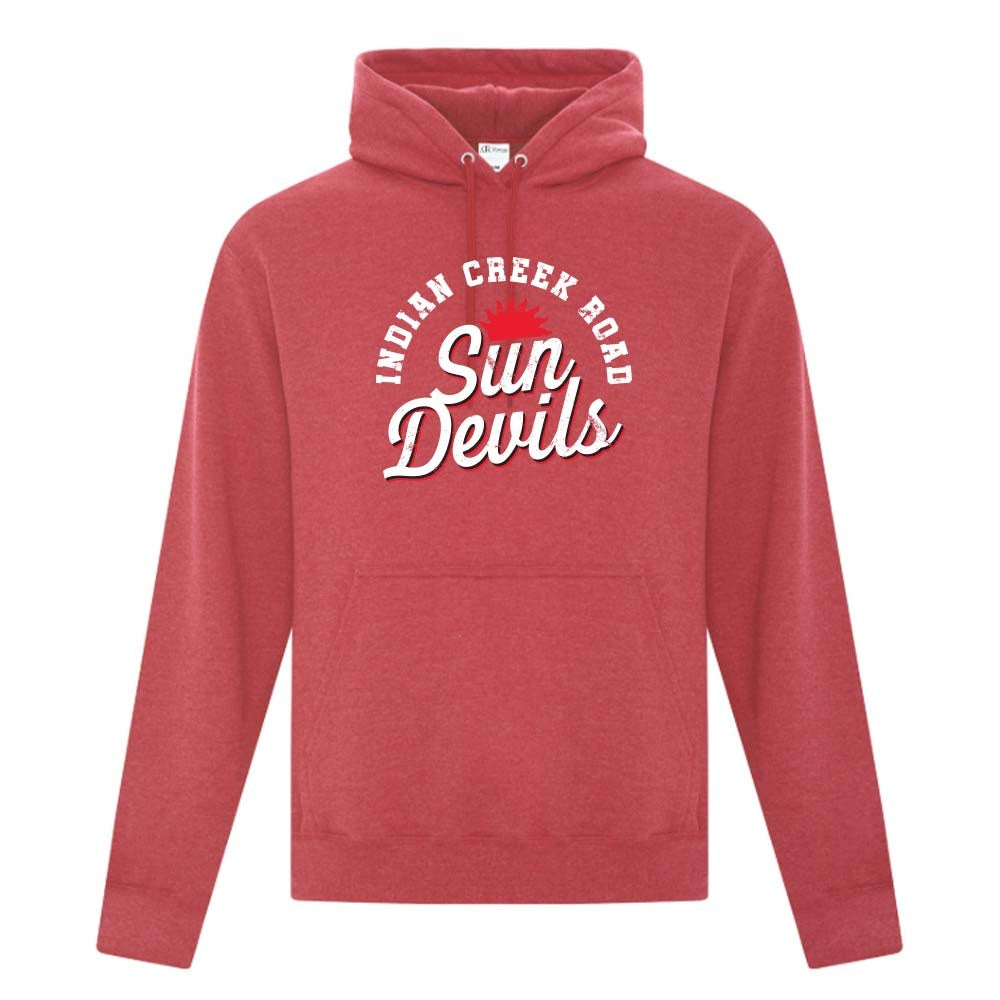 Indian Creek Road Adult Fleece Hooded Sweatshirt