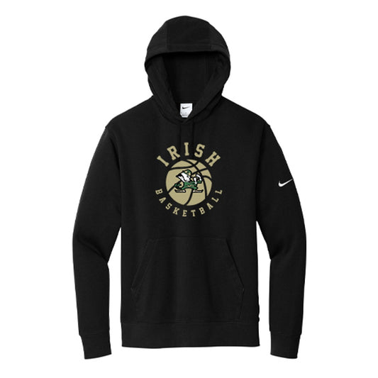 St Pats Basketball Adult Nike Club Fleece Sleeve Swoosh Pullover Hoodie