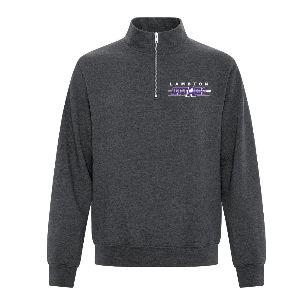 Lambton Attack Adult Fleece 1/4 Zip Sweatshirt